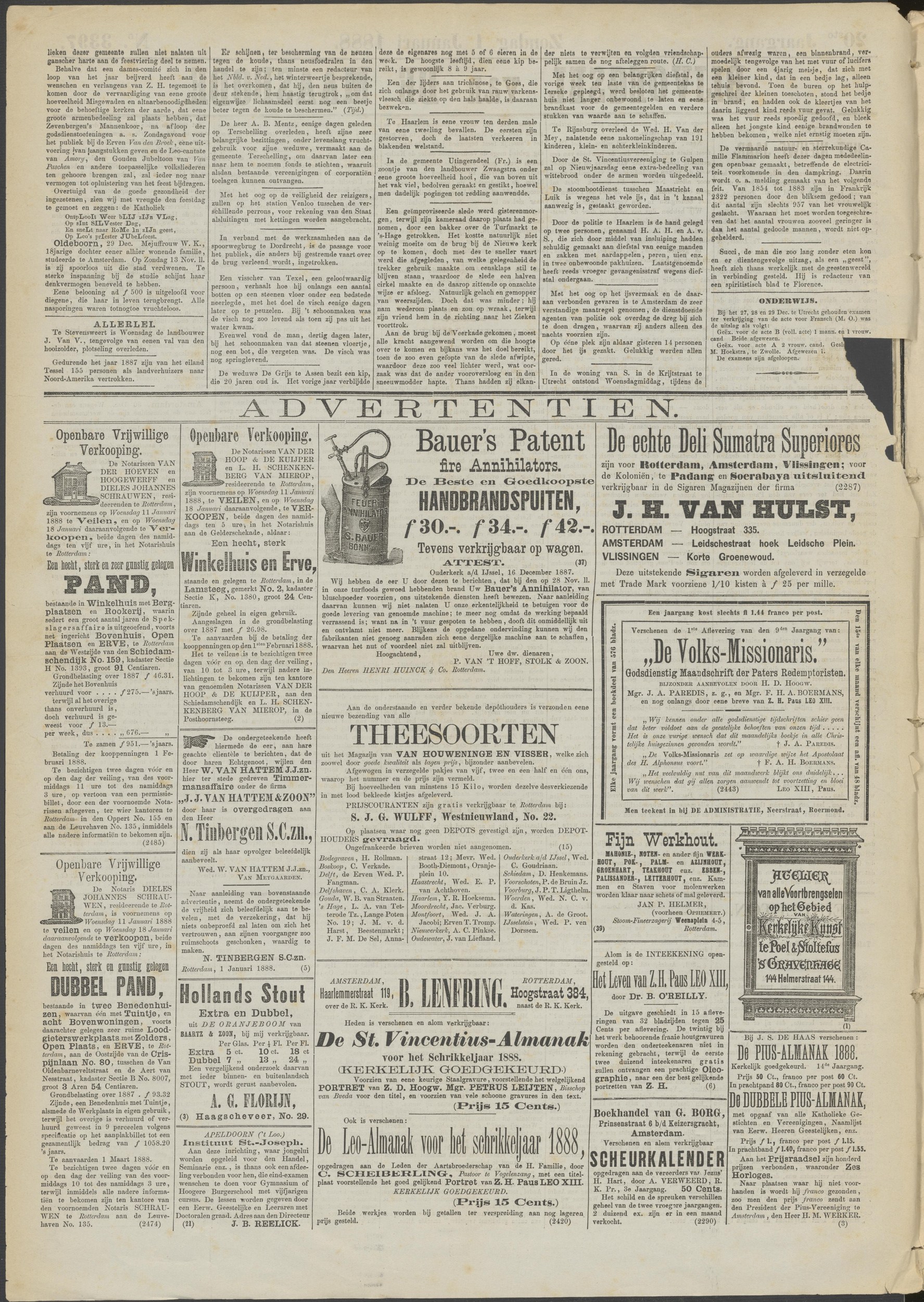 De Maasbode, 1888/01/01 00:00:00, pagina None (full page)