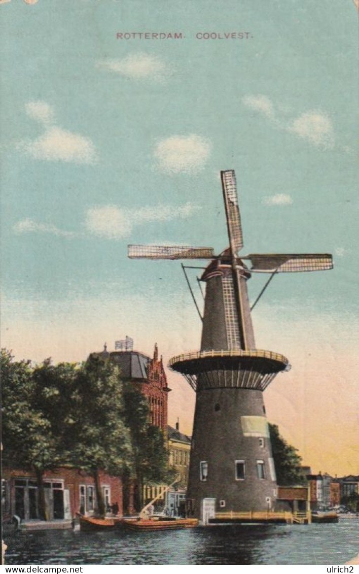 Rotterdam - Coolvest (colour litho picture postcard, c.1911)