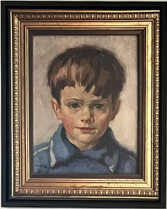 van Duffelen paintings and the painter's palette (a living person, private) (crop 2/3)
