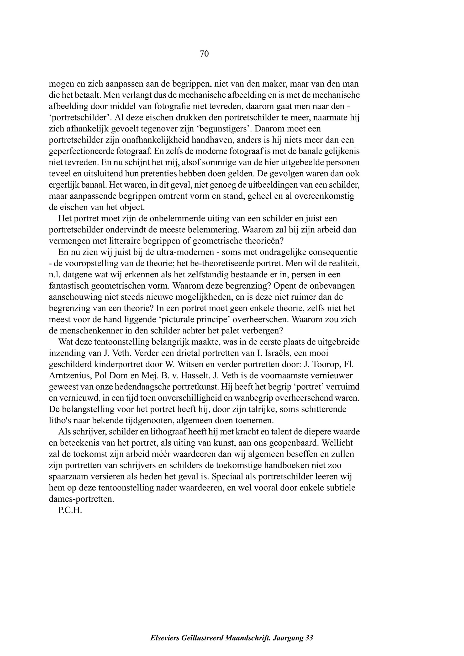 Elsevier's Geïllustreerd Maandschrift jg.33 (1923), pp.71–72 — 'Groepen-tentoonstelling: G. van Duffelen' (reviews ~15 paintings; records HAL book commission; reproduces a Stilleven)