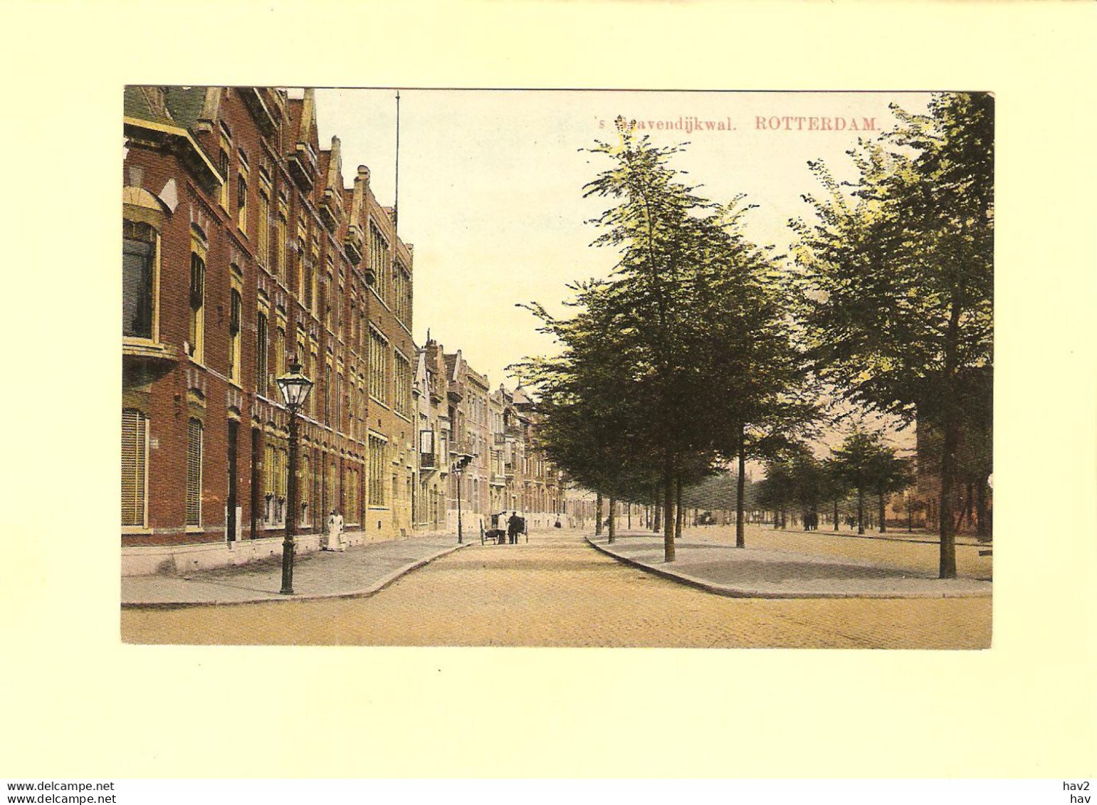 's-Gravendijkwal. ROTTERDAM (kleurenkaart)