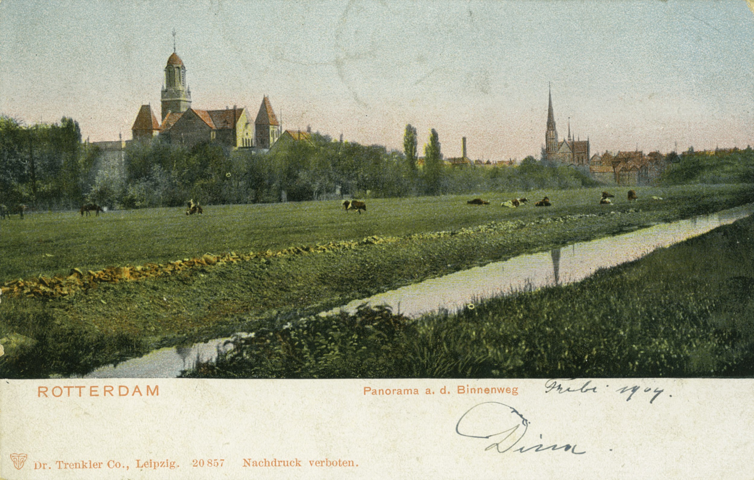 ROTTERDAM - Panorama a.d. Binnenweg