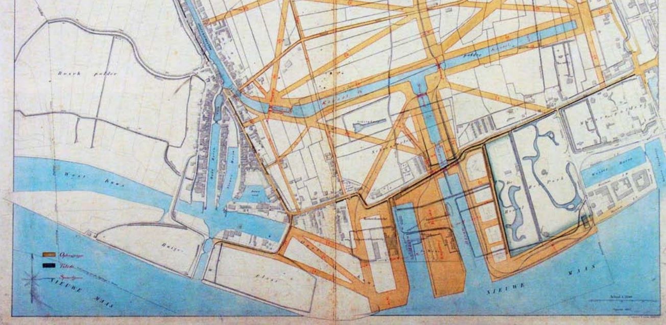 Ontwerp Coolpolderplan (G. J. de Jongh), 1887
