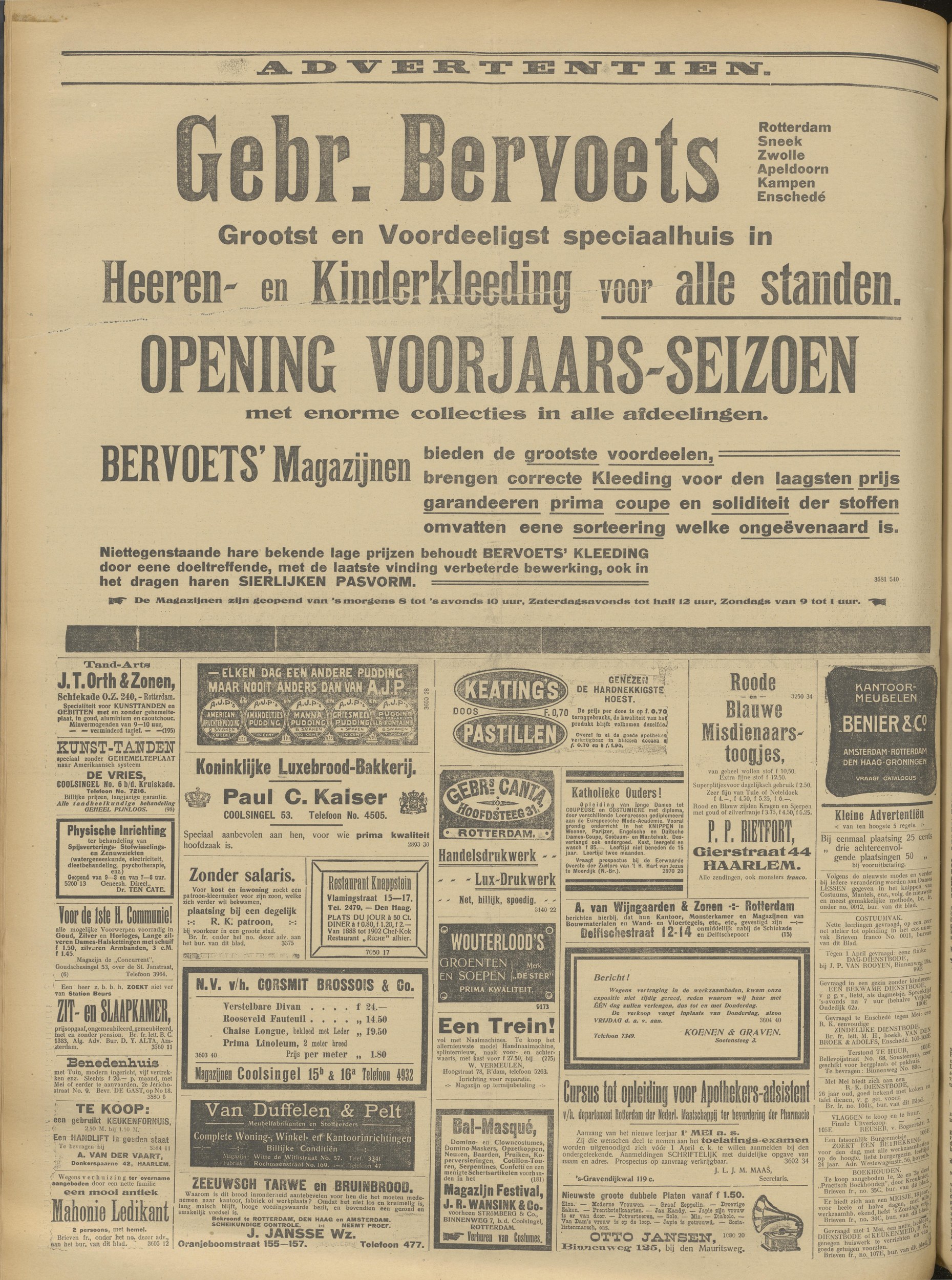 De Maasbode, 24 maart 1909, pagina 4 (full page)