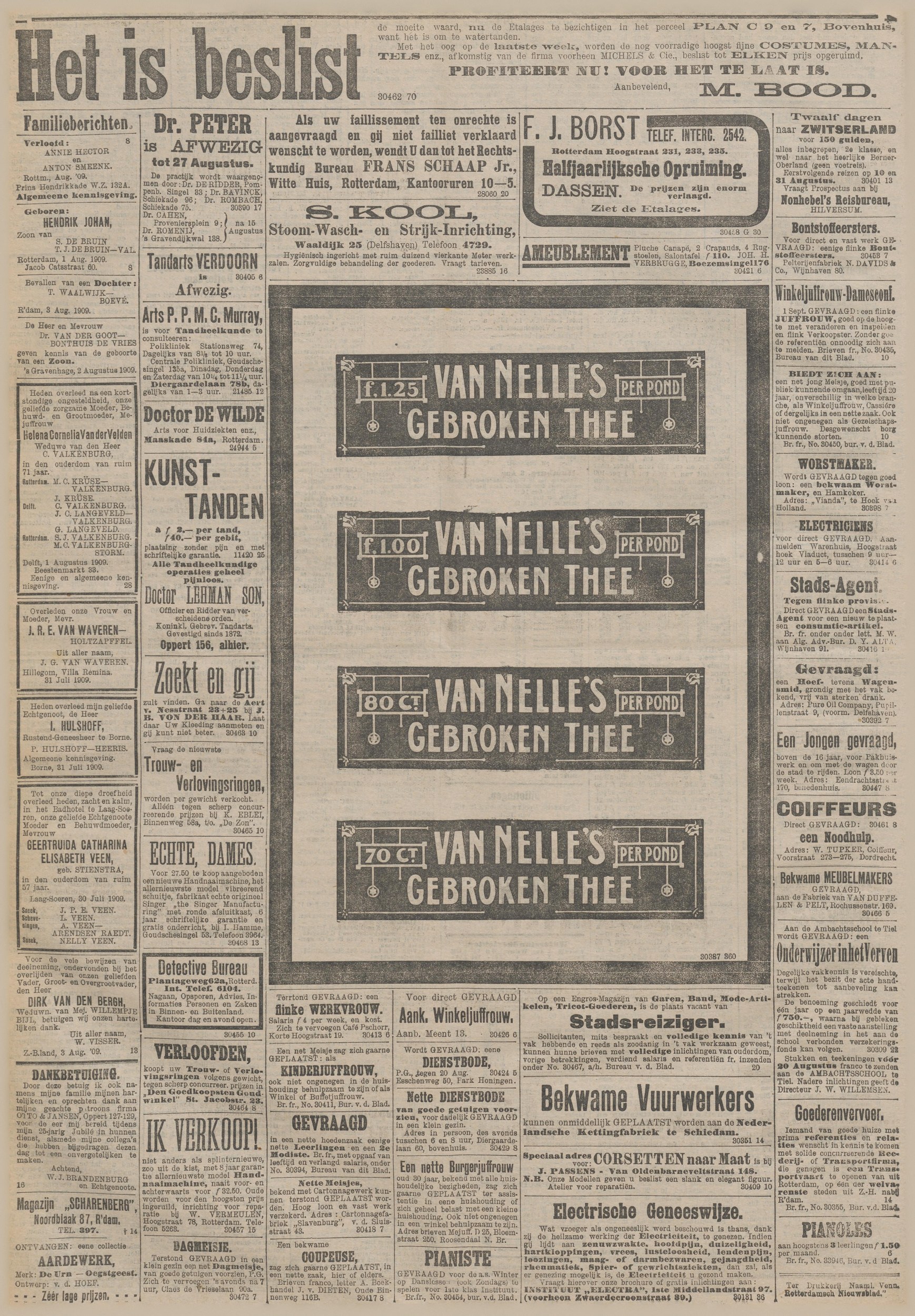 Rotterdamsch Nieuwsblad, 1909-08-04 (full page)