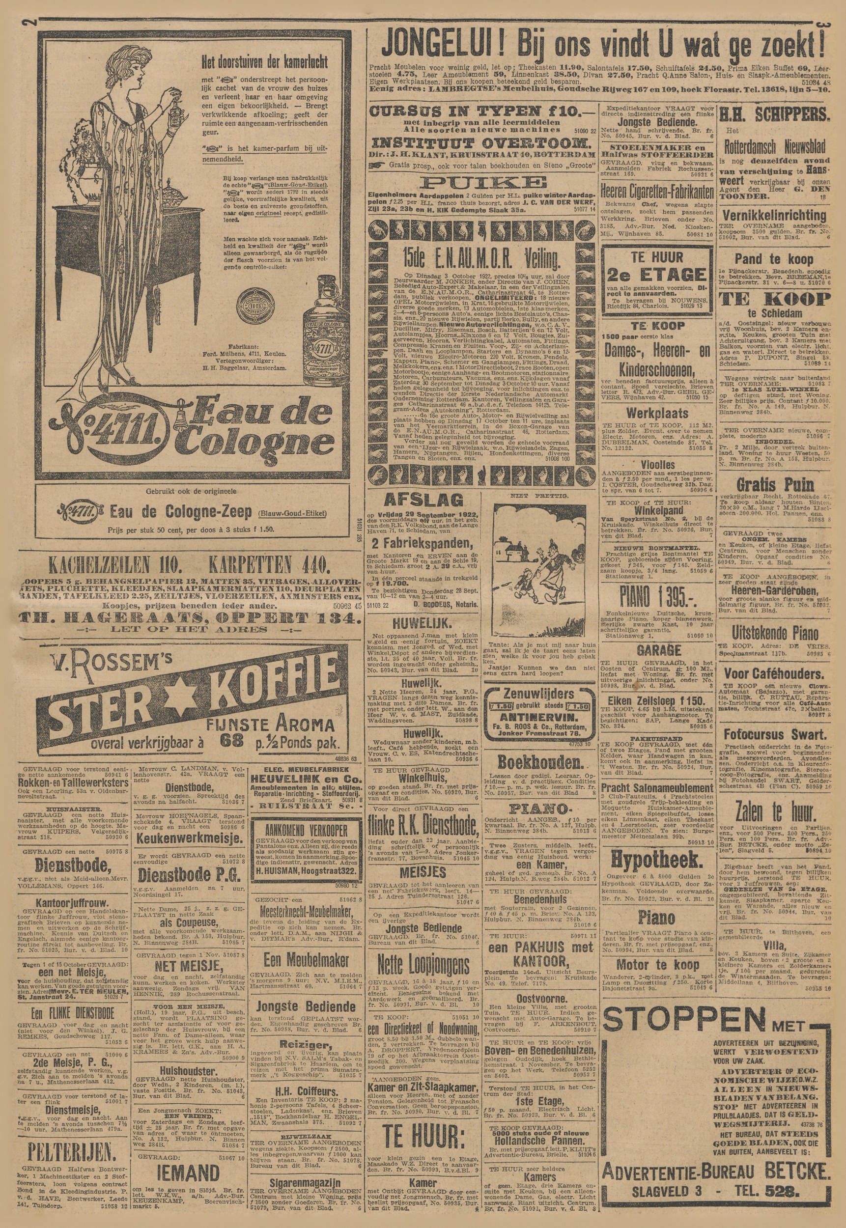 Rotterdamsch Nieuwsblad, 1922-09-27 (full page)
